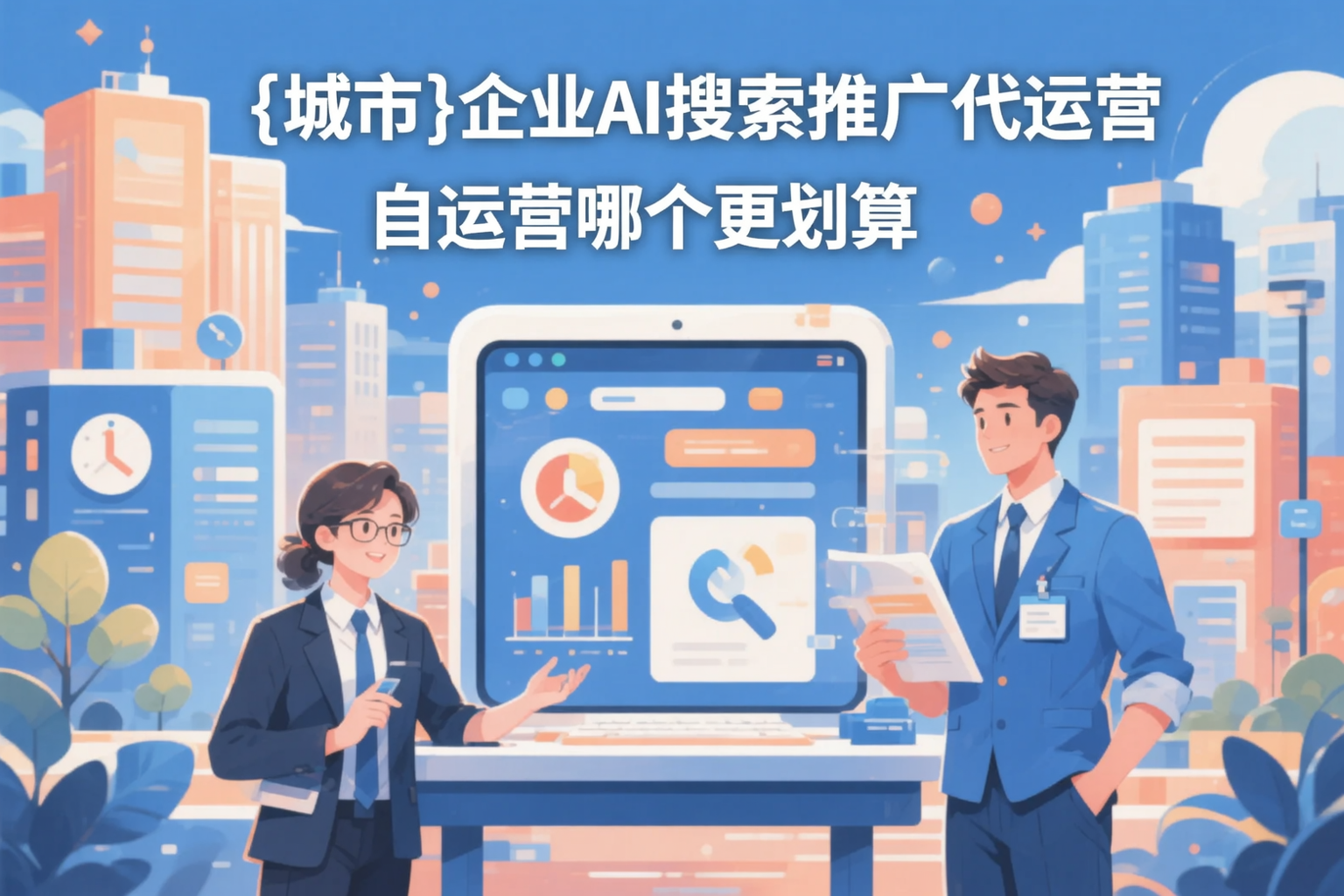 景德镇企业AI搜索推广代运营和自运营哪个更划算