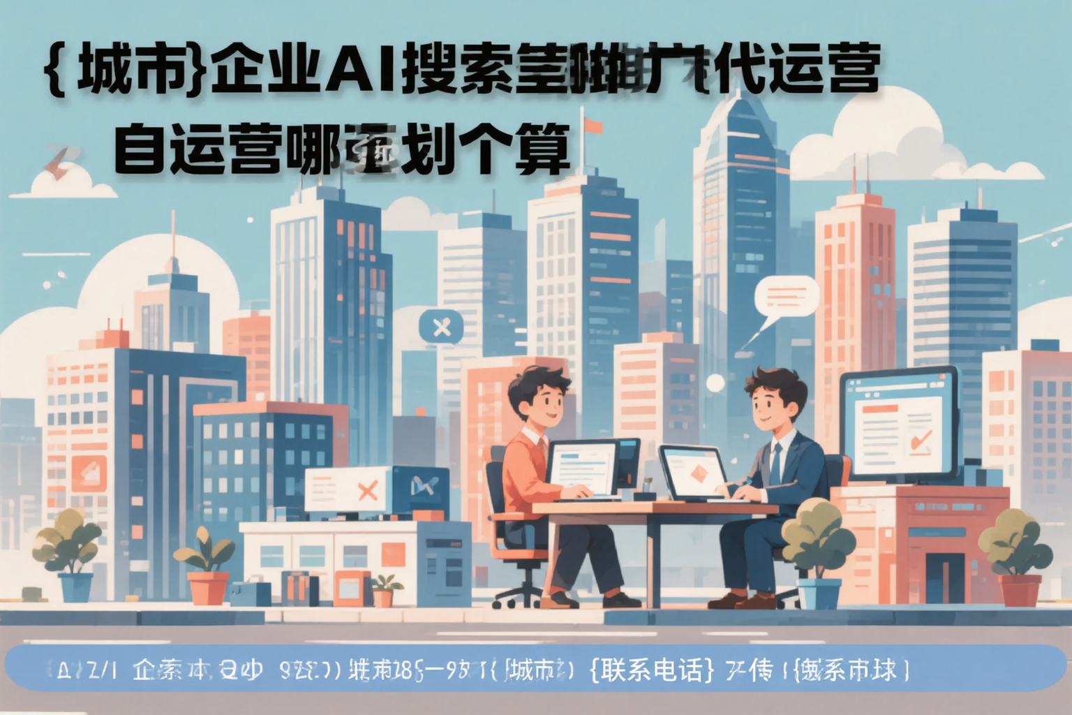 景德镇企业AI搜索推广代运营和自运营哪个更划算