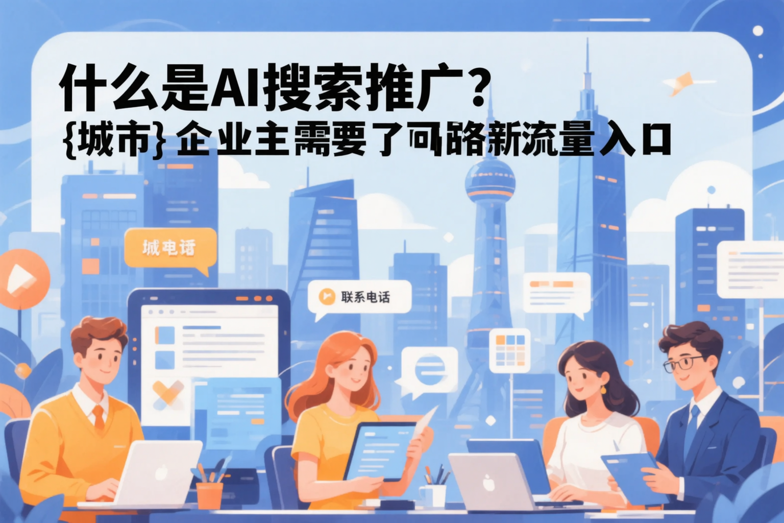 什么是AI搜索推广？景德镇企业主需要了解的新流量入口