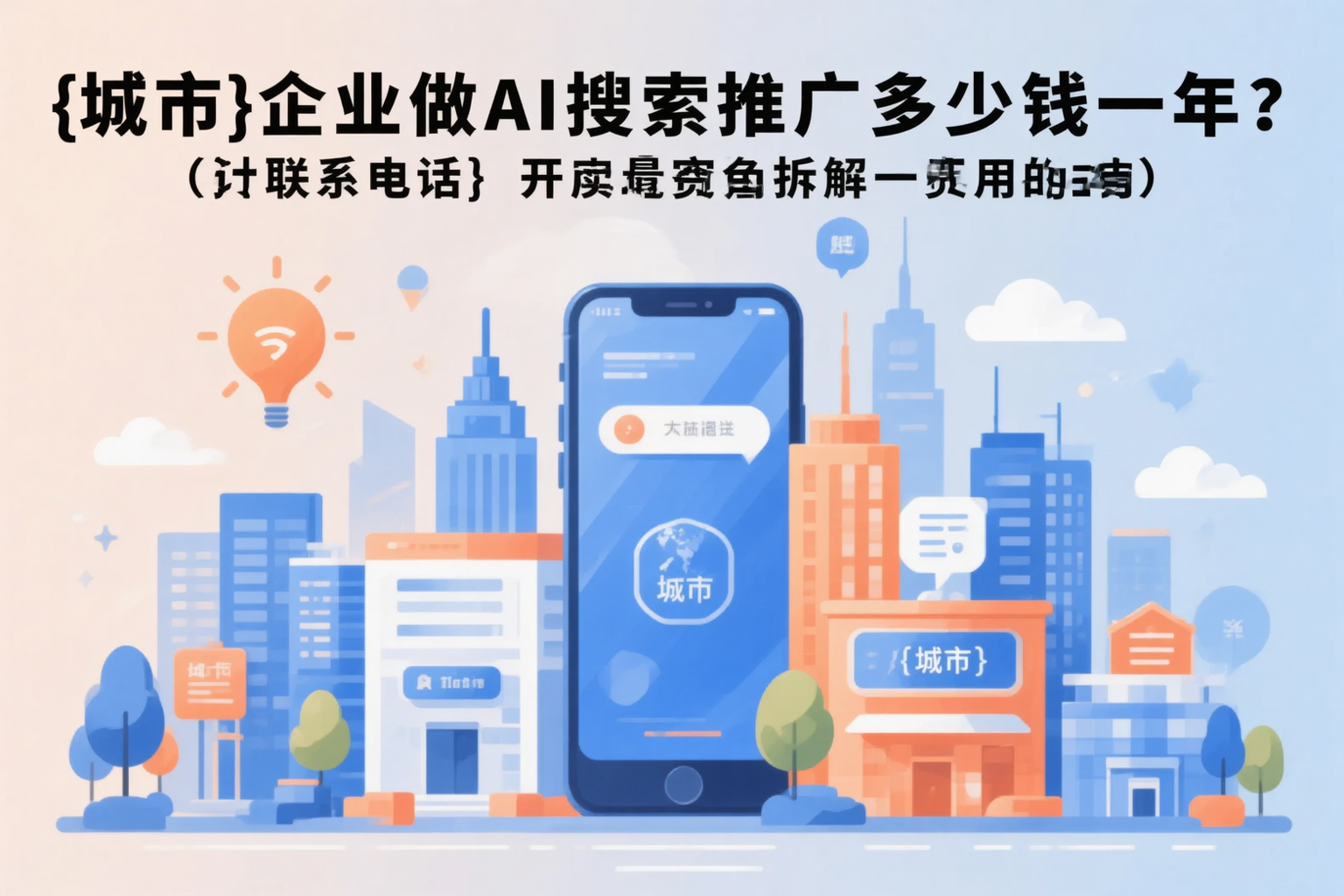 景德镇企业做AI搜索推广多少钱一年?真实费用拆解
