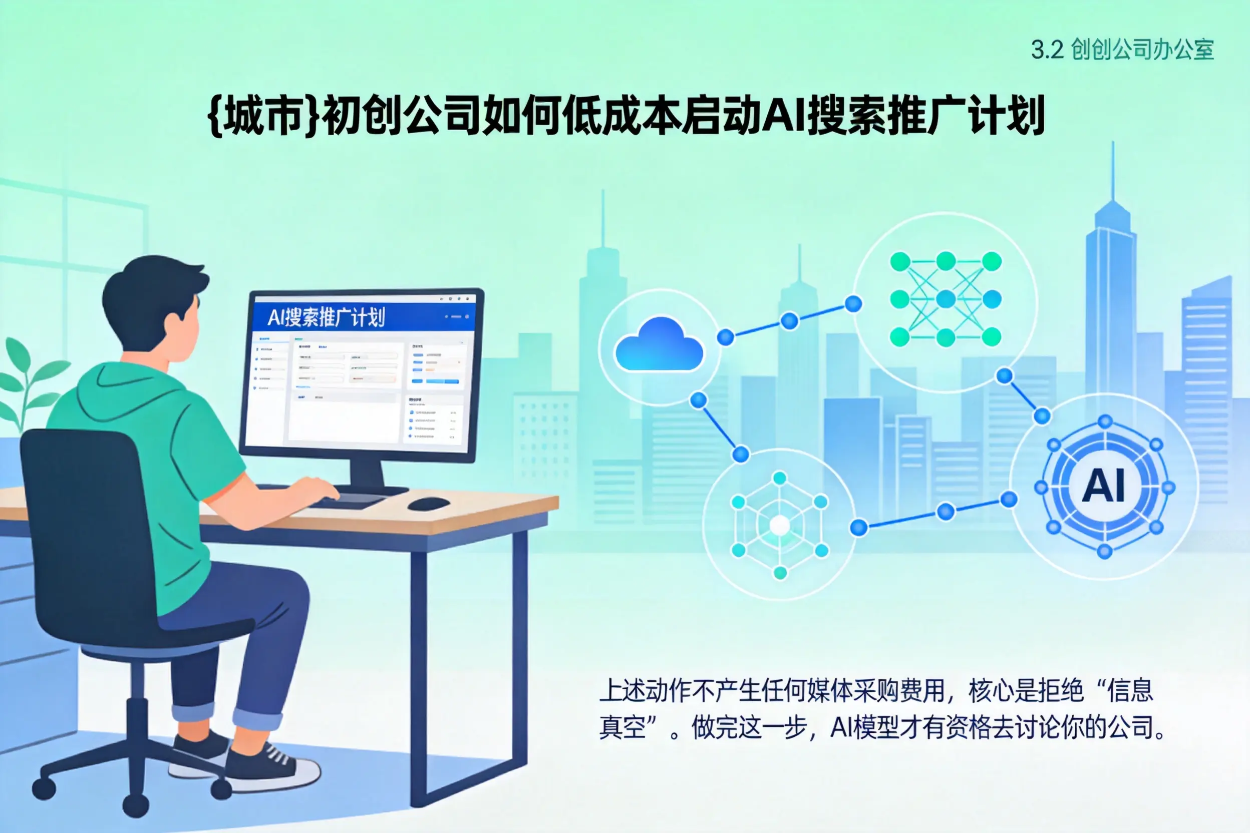 景德镇初创公司如何低成本启动AI搜索推广计划