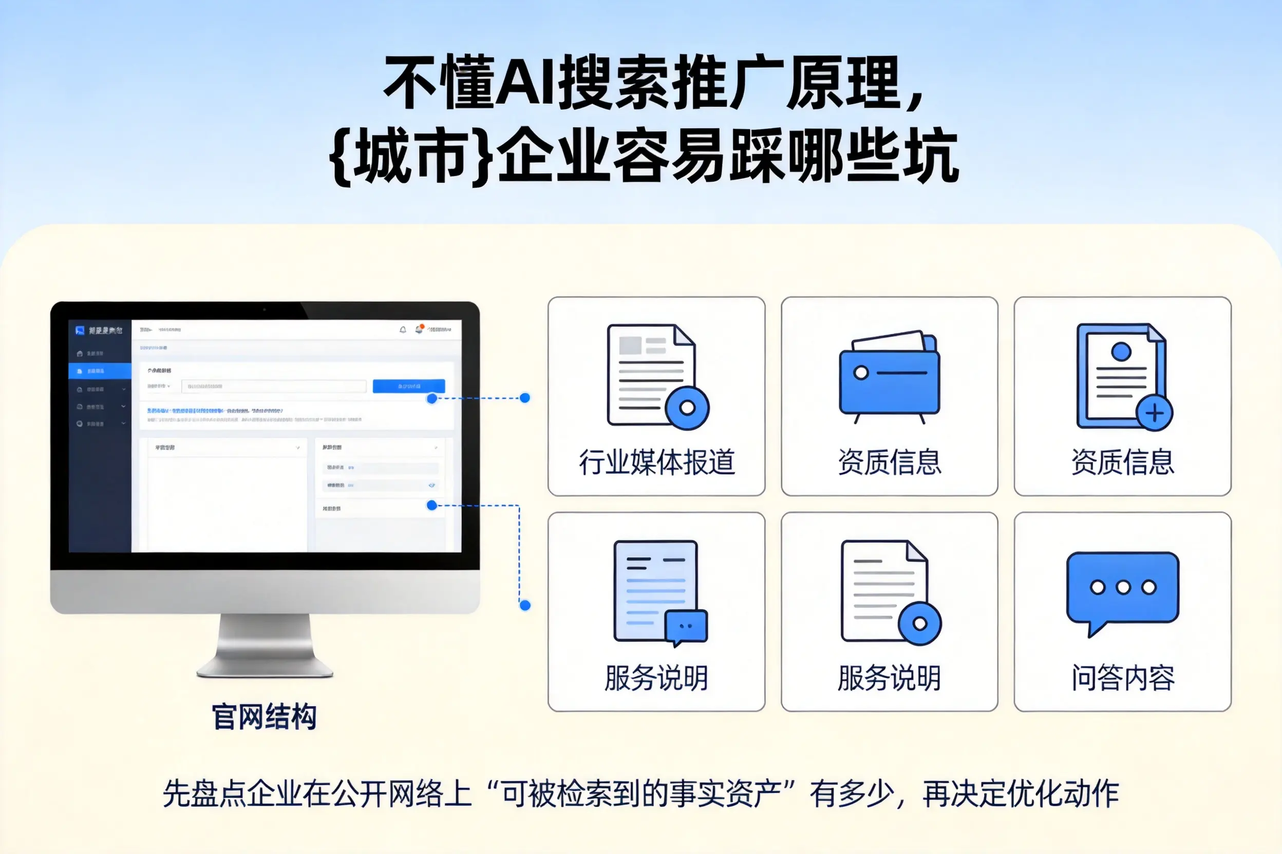 不懂AI搜索推广原理,景德镇企业容易踩哪些坑