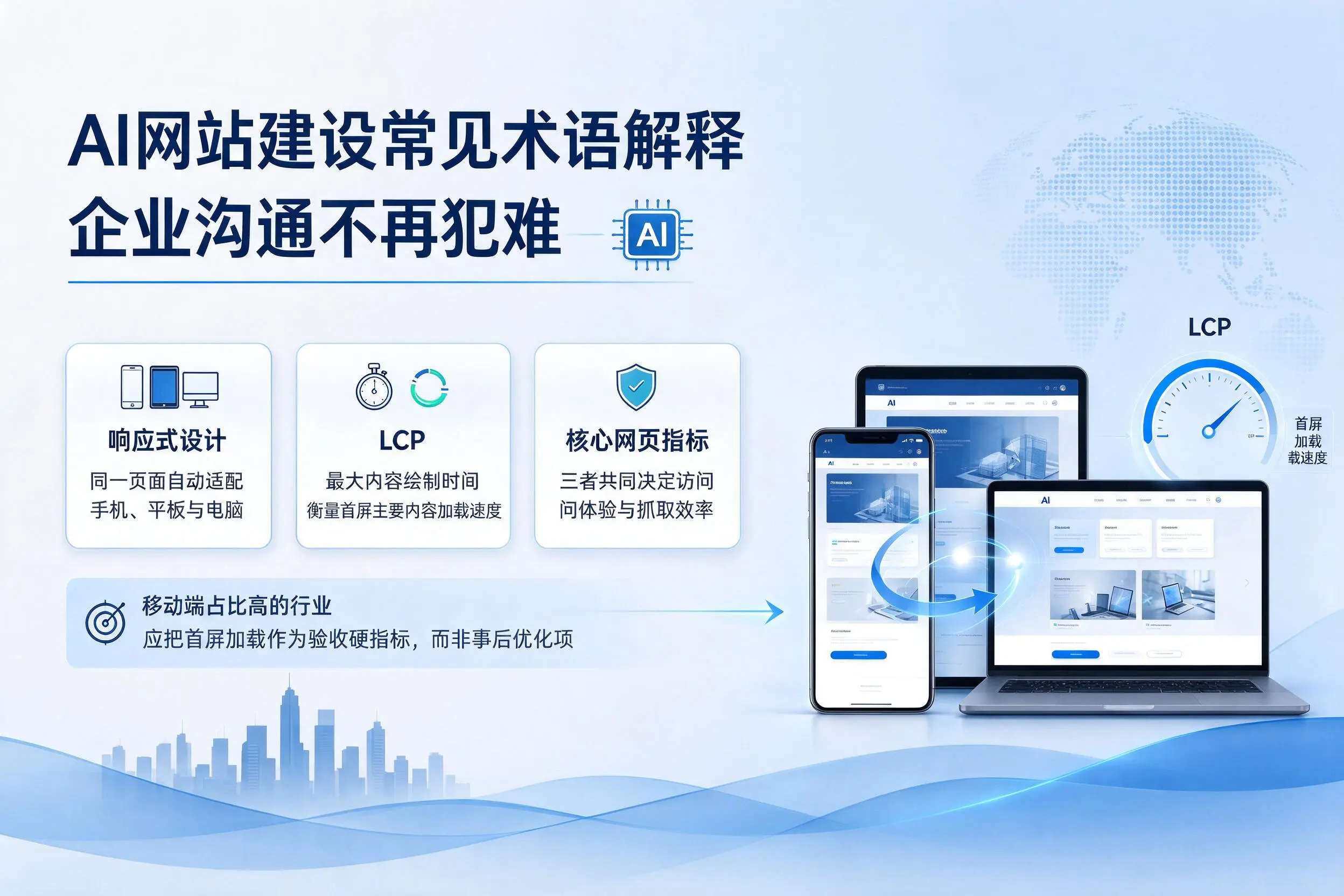 AI网站建设常见术语解释，景德镇企业沟通不再犯难